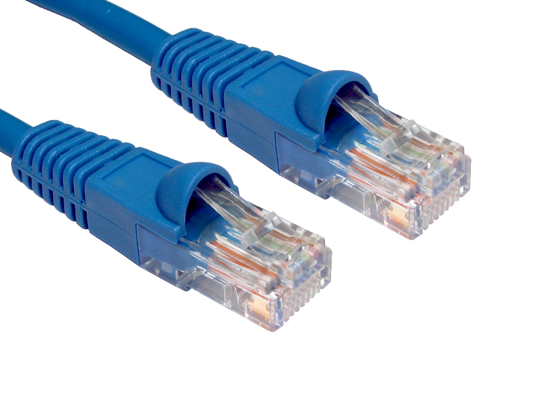 Cables Direct B5LZ-203B networking cable Blue 3 m Cat5e U/UTP (UTP)