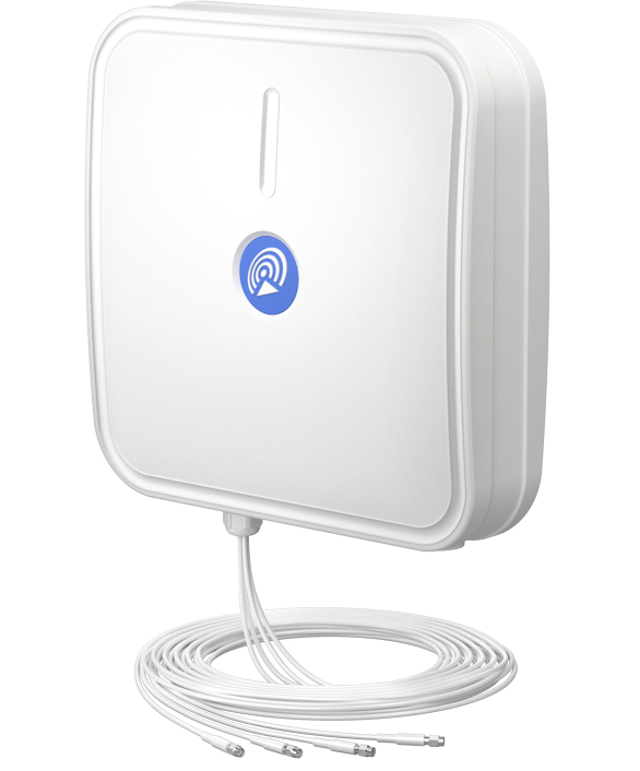 QuWireless APLM4-H network antenna MIMO directional antenna SMA 7 dBi