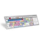 Logickeyboard LKB-PPROCC-CWMU-UK keyboard USB QWERTY English White