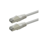 ROLINE S/FTP (PiMF) Patch Cord, Cat.6 (Class E), PoE, white, 1.5 m