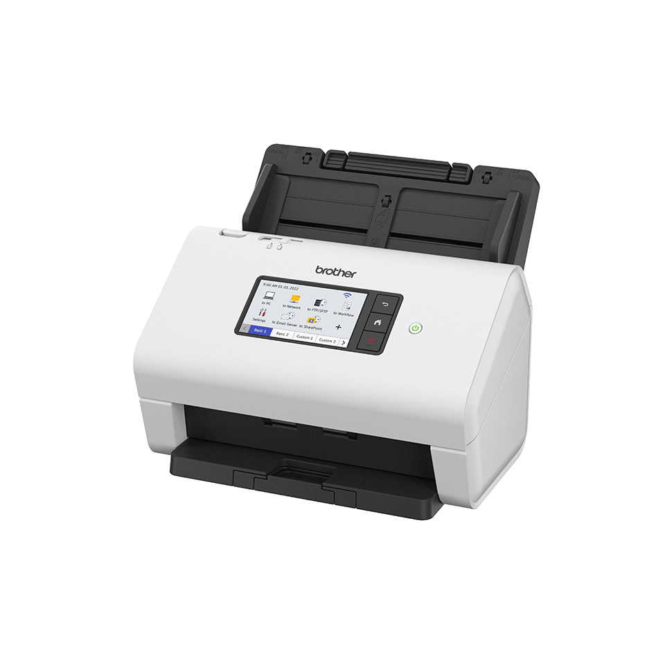Image of Brother ADS-4900W ADF + Sheet-fed scanner 600 x 600 DPI A4 Black,...