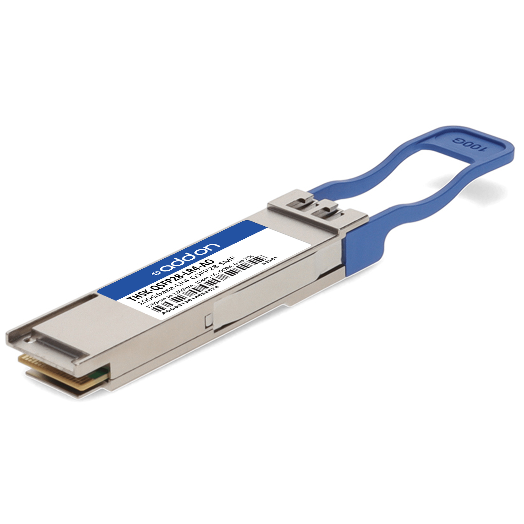AddOn Networks THSK-QSFP28-LR4-AO Compatible 100G QSFP28 10 km TAA Compliant Transceiver