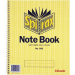 SPIRAX 592 SIDE OPENING 222 X 178MM 120 PAGES SPIRAL NOTEBOOK