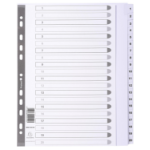 Guildhall DIVIDERS MYLAR A4 MAXI WHITE 1-20