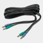 Yamaha YCBL-DC3M audio cable 3 m 2 x 3.5mm Black