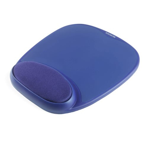 Image of Kensington Foam Mouse Pad with Integrated Wrist Support - Blue