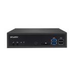 Shuttle XPC slim DH110 Intel® Celeron® G G3930 8 GB DDR3L-SDRAM 120 GB SSD Windows 10 Pro Mini PC Black