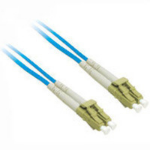 C2G 1m LC/LC Duplex 50/125 Multimode Fiber Patch Cable fibre optic cable Blue