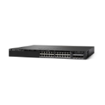 Cisco Catalyst WS-C3650-24TD-S network switch Managed L3 Gigabit Ethernet (10/100/1000) 1U Black