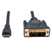 Tripp Lite P566-010-MINI video cable adapter 120.1" (3.05 m) DVI-D Mini-HDMI Black