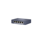 Hikvision Digital Technology DS-3E0505HP-E network switch Unmanaged Gigabit Ethernet (10/100/1000) Blue Power over Ethernet (PoE)