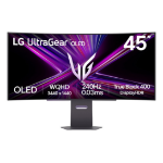 LG 45GX900A-B computer monitor 113 cm (44.5") 3440 x 1440 pixels Wide Quad HD OLED Black