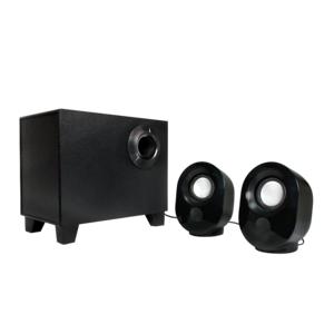 LogiLink SP0045 speaker set 9 W Black 2.1 channels