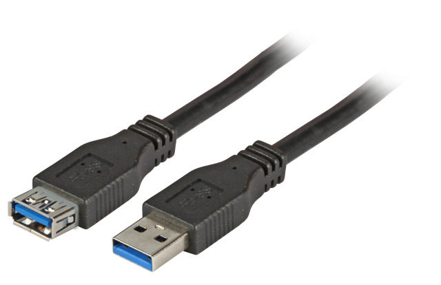 EFB Elektronik K5237.5 USB cable 5 m USB 3.2 Gen 1 (3.1 Gen 1) USB A Black