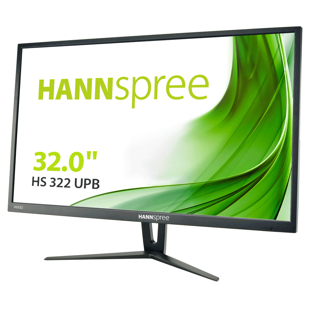 Image of Hannspree HS 322 UPB 81.3 cm (32") 2560 x 1440 pixels Quad HD LED...