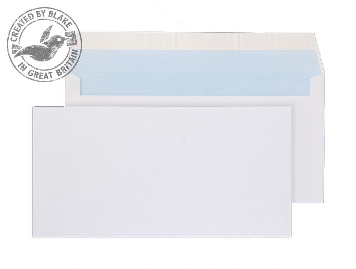 Photos - Envelope / Postcard Blake Purely Everyday White Peel and Seal Wallet DL 110X220mm 100gsm ( 238 