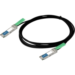 AddOn Networks QSFP+, 5m InfiniBand cable QSFP+ Black