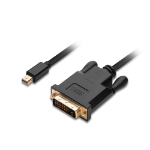 Siig CB-DP1W12-S1 video cable adapter 35.8" (0.91 m) Mini DisplayPort DVI-D Black