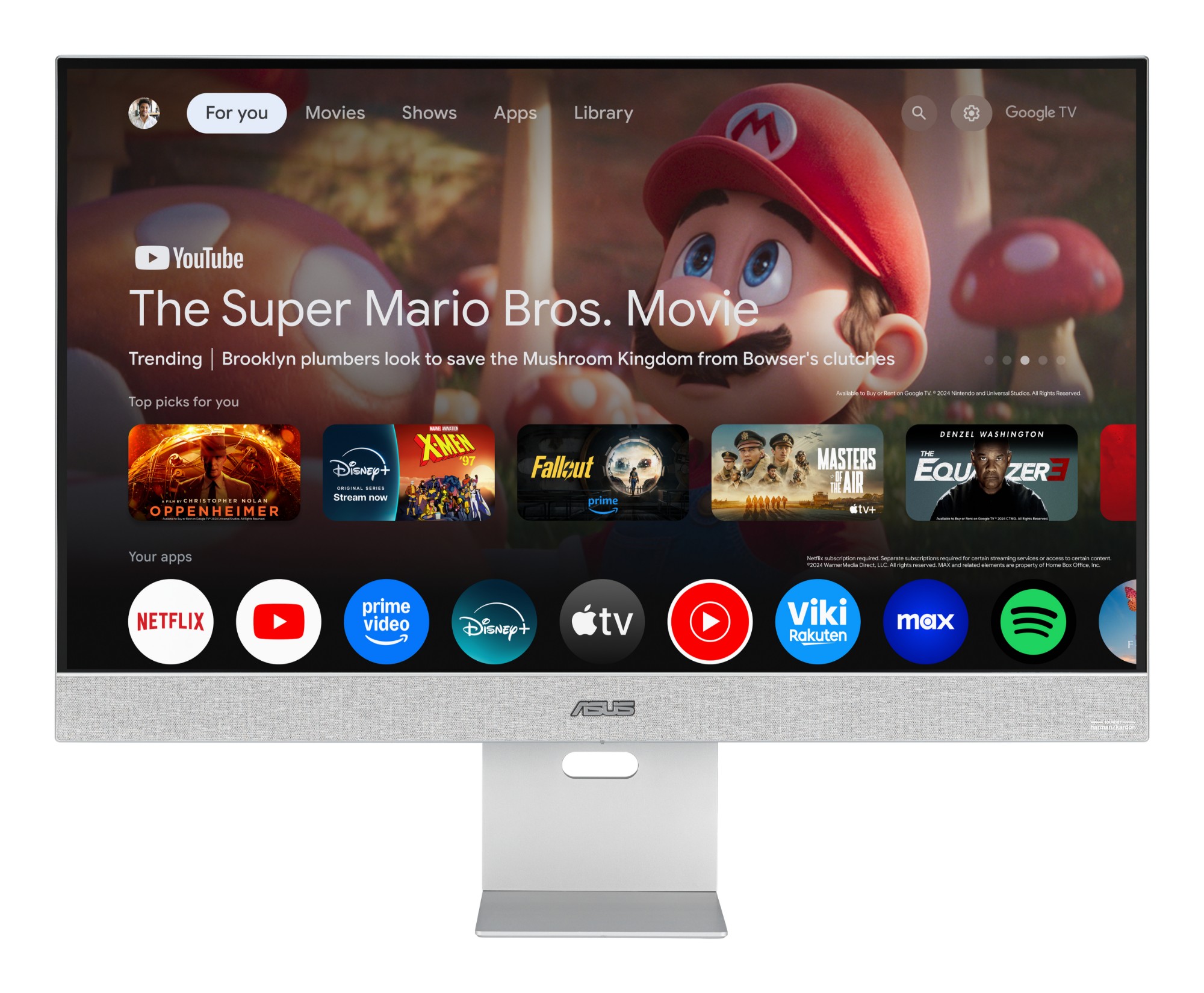 ASUS ZenScreen MS32UC computer monitor 80 cm (31.5") 3840 x 2160 pixels 4K Ultra HD LED Grey, White