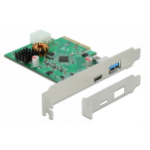 DeLOCK 89001 interfacekaart/-adapter Intern USB 3.2 Gen 2 (3.1 Gen 2), USB 3.2 Gen 2x2 Type-C