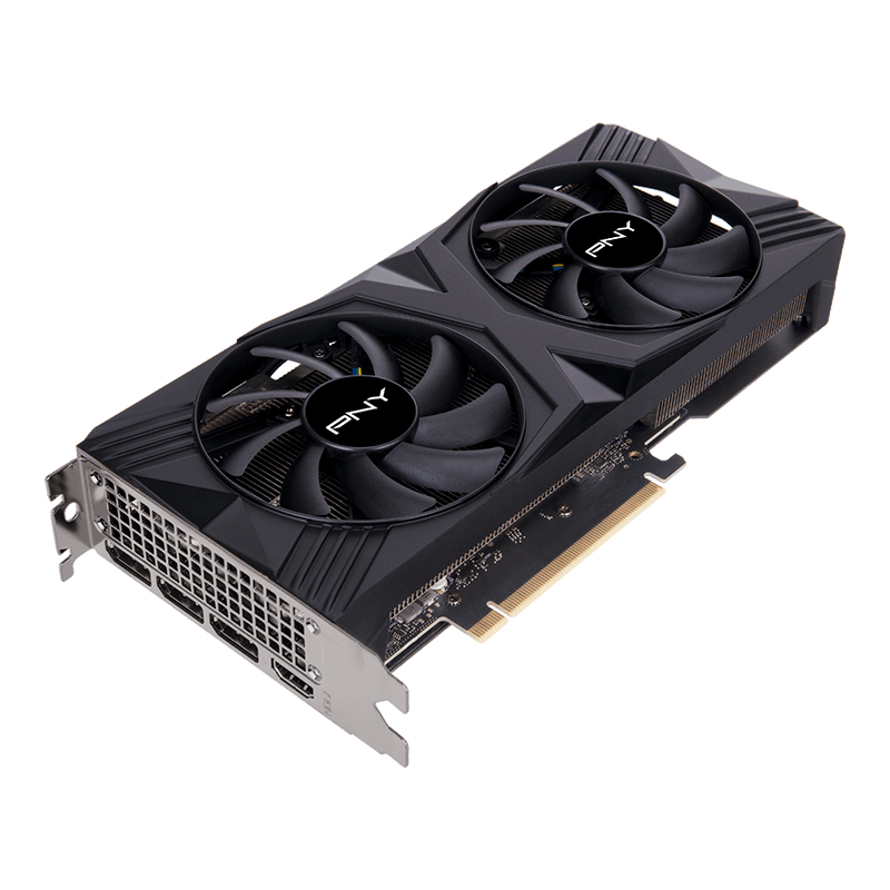 Image of PNY VCG407012DFXPB1 graphics card NVIDIA GeForce RTX 4070 12 GB GDDR6X