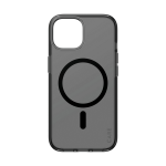 PanzerGlass CARE™ by ® Smokey Case w. Black MagSafe iPhone 15 mobiele telefoon behuizingen Hoes Zwart