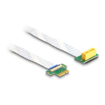 DeLOCK Riser Card PCI Express x1 male to x1 slot 90° angled with FPC cable 30 cm