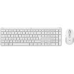 Logitech MK950 Signature Slim keyboard Mouse included Office RF Wireless + Bluetooth QWERTY US International White