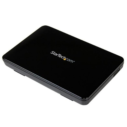 StarTech.com 2.5in USB 3.0 External SATA III SSD Hard Drive Enclosure with UASP – Portable External HDD