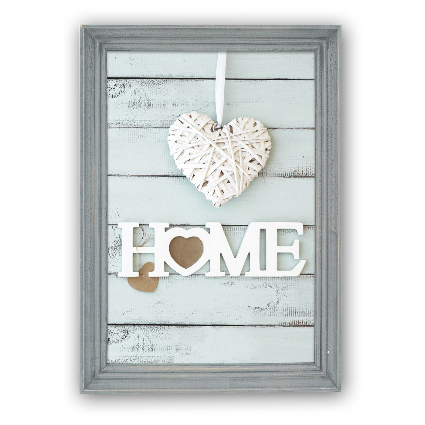 Image of ZEP Vintage - Wood - Grey - Picture frame set - Table - Wall - 15...