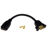 Cables Direct 99HDHS-STUB HDMI cable 0.2 m HDMI Type A (Standard) Black
