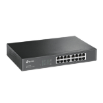 TP-Link TL-SG1016D netwerk-switch Unmanaged L2 Gigabit Ethernet (10/100/1000) Zwart