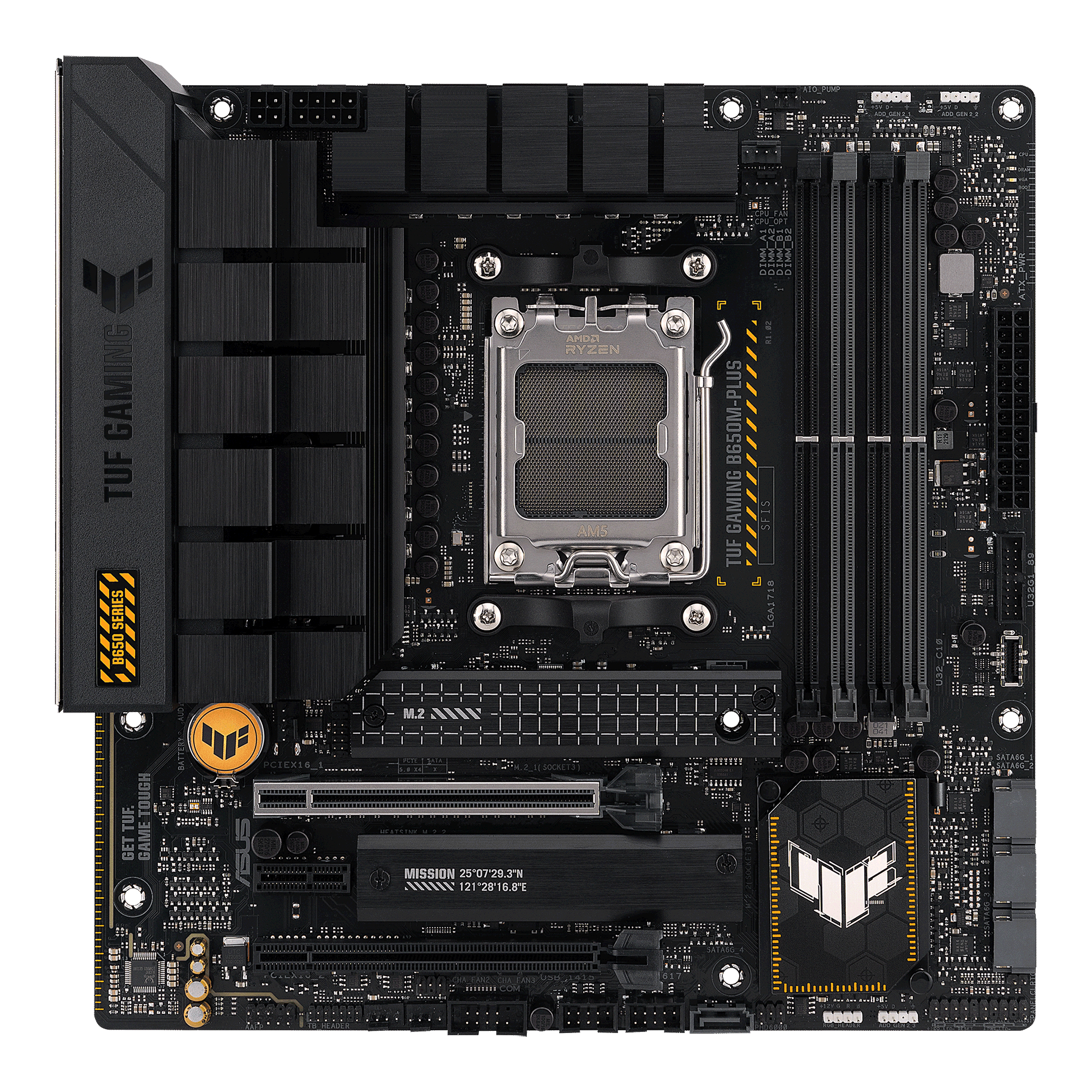 Image of ASUS TUF GAMING B650M-PLUS AMD B650 Socket AM5 micro ATX