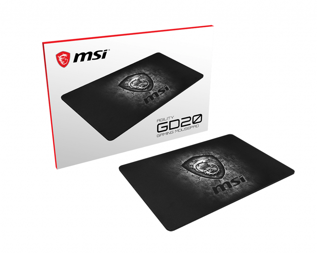 Image of MSI AGILITY GD20 Pro Gaming Mousepad '320mm x 220mm, Pro Gamer...