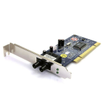 StarTech.com 100Mbps PCI Multi Mode ST Fiber Ethernet NIC Network Adapter 2km