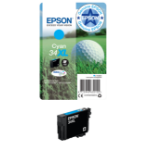 Epson C13T34724010/34XL Ink cartridge cyan high-capacity, 950 pages 10,8ml for Epson WF-3720