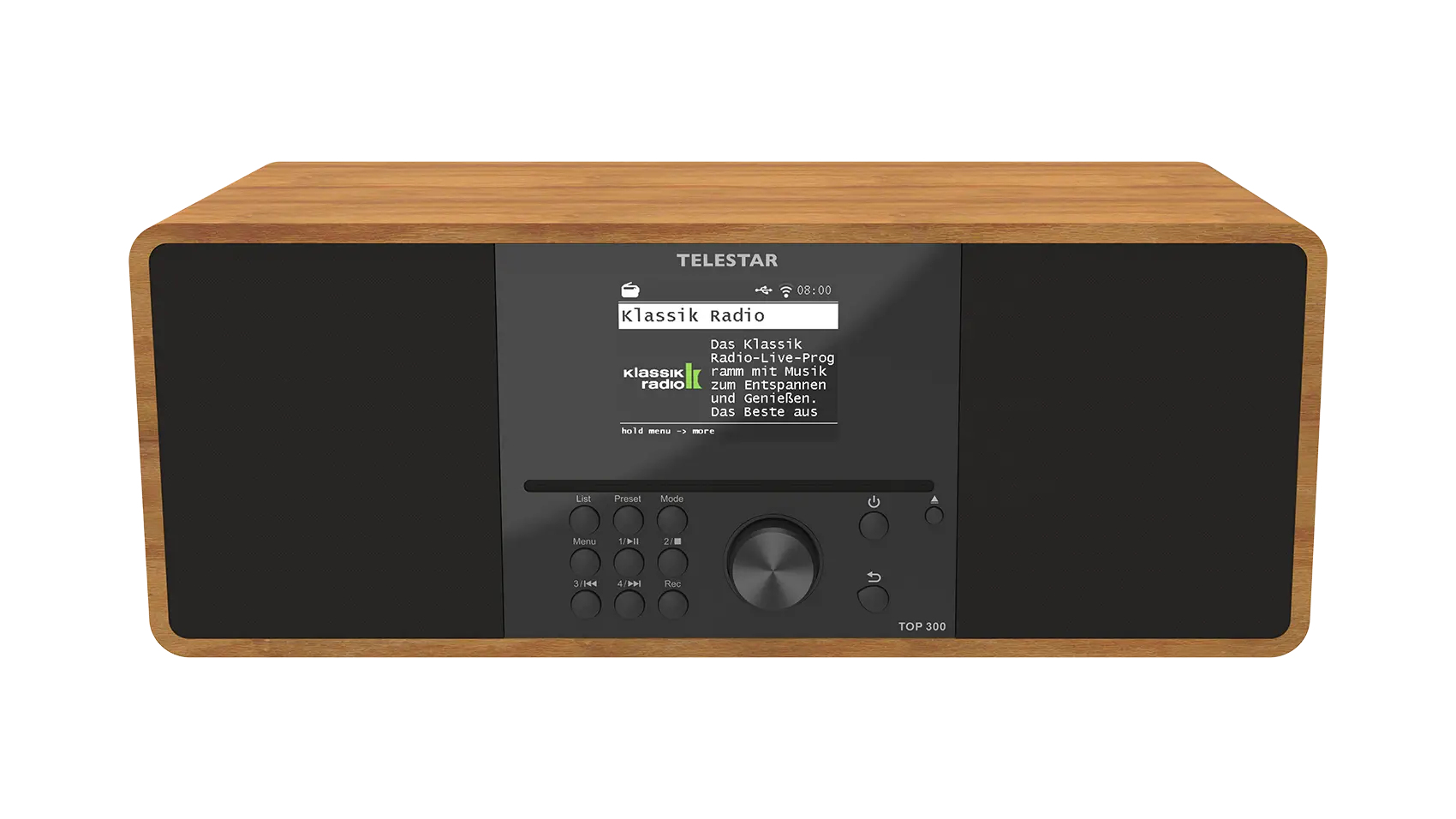 Telestar 5701300 radio Internet Digital Wood