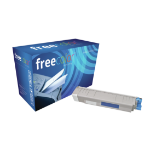 Freecolor C801C-FRC tonercartridge 1 stuk(s) Cyaan