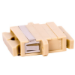 FDL SC DUPLEX MULTIMODE FIBRE OPTIC ADAPTER - BEIGE