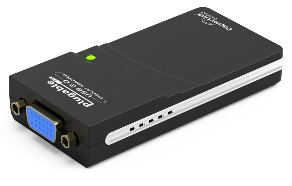 Image of Plugable Technologies USB-VGA-165 USB graphics adapter 1920 x 1080...