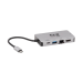 Tripp Lite U442-DOCK6-GY laptop dock & poortreplicator Bedraad USB 3.2 Gen 1 (3.1 Gen 1) Type-C Grijs