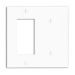 Leviton 80708-W wall plate/switch cover White