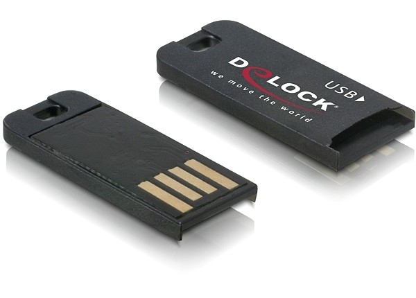 DeLOCK 91648 card reader USB 2.0 Black