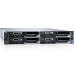 DELL PowerEdge FX2s Enclosure with Four PowerEdge FC630 Sled Servers, Dual 2000W - Certified Refurbished