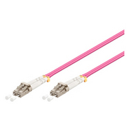 Microconnect 3m LC/UPC-LC/UPC fibre optic cable OM4 Violet