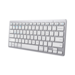 Trust 24651 clavier Universel Bluetooth QWERTY Anglais américain Argent