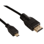 SHAPE HDMI-A7S-4 HDMI cable 1.52 m HDMI Type D (Micro) HDMI Type C (Mini) Black