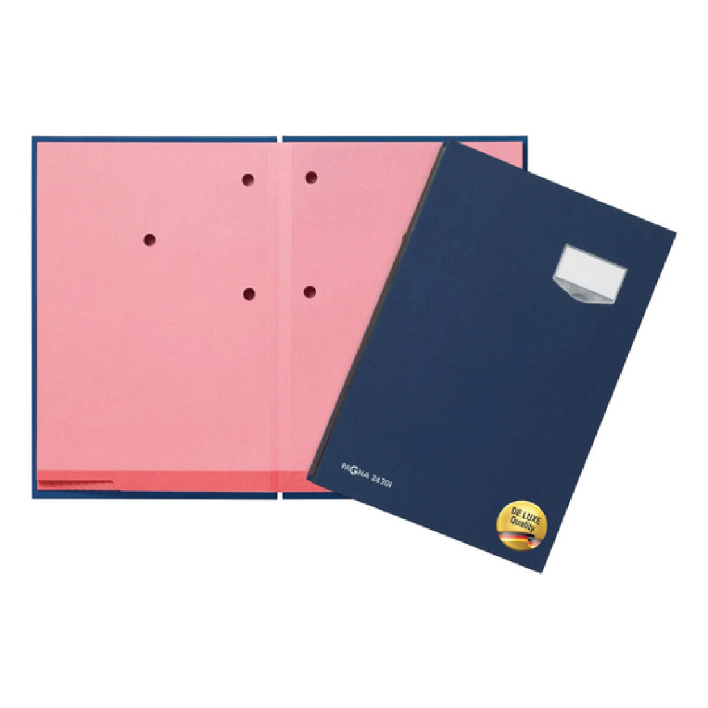 Image of Pagna 24201-02 folder Cardboard Blue A4