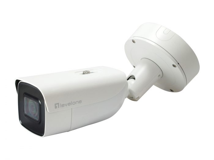 Photos - Surveillance Camera LevelOne Gemini Zoom IP Camera, 8-Mp, H.265, 802.3At, PoE, IR Leds, In FCS 