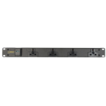Vertiv EGVHVRB042-102UKLPS6-IP44 power distribution unit (PDU) 4 AC outlet(s) Black